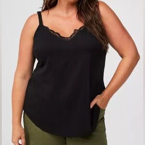 Ava Challis Lace Trim Cami